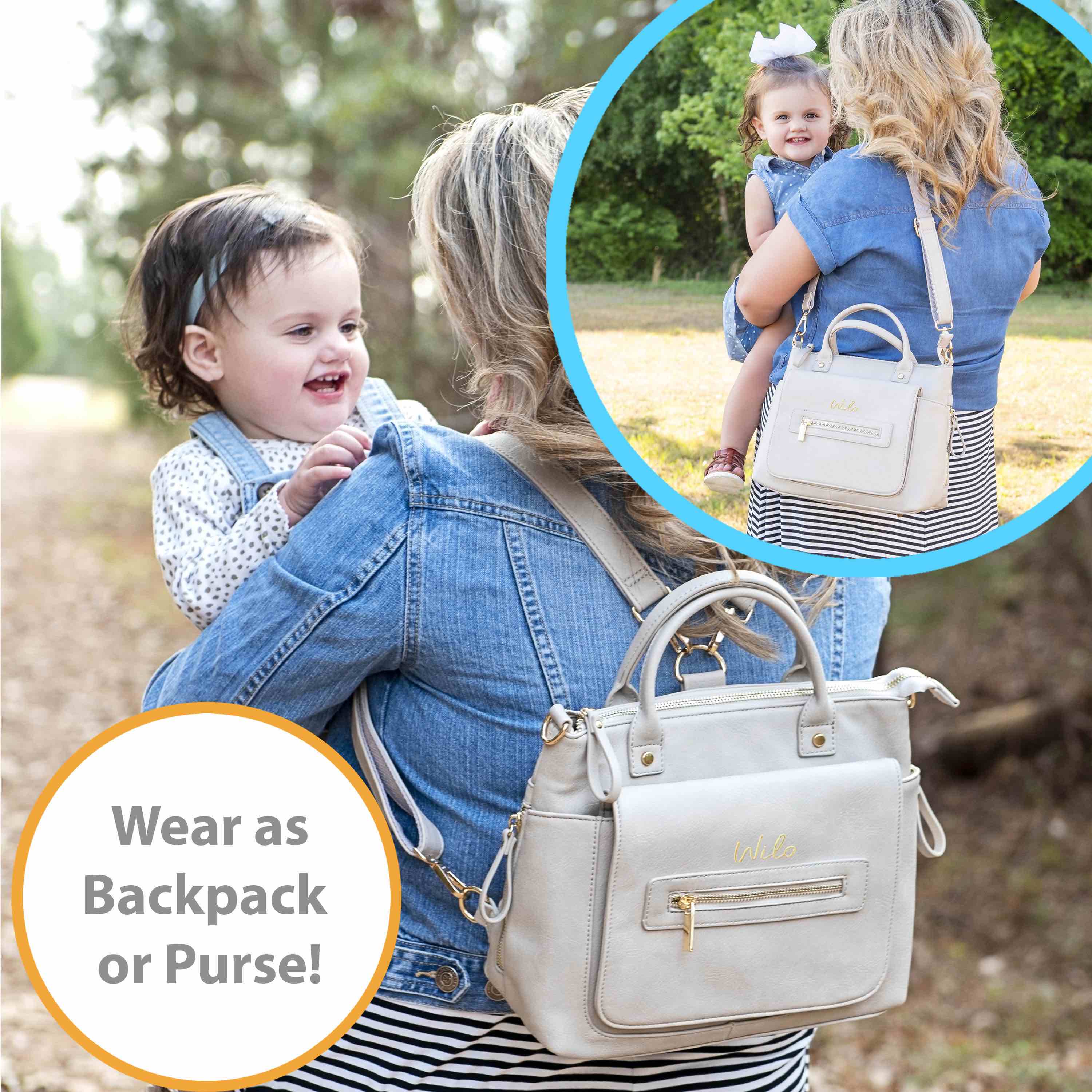 Slim hot sale diaper bag